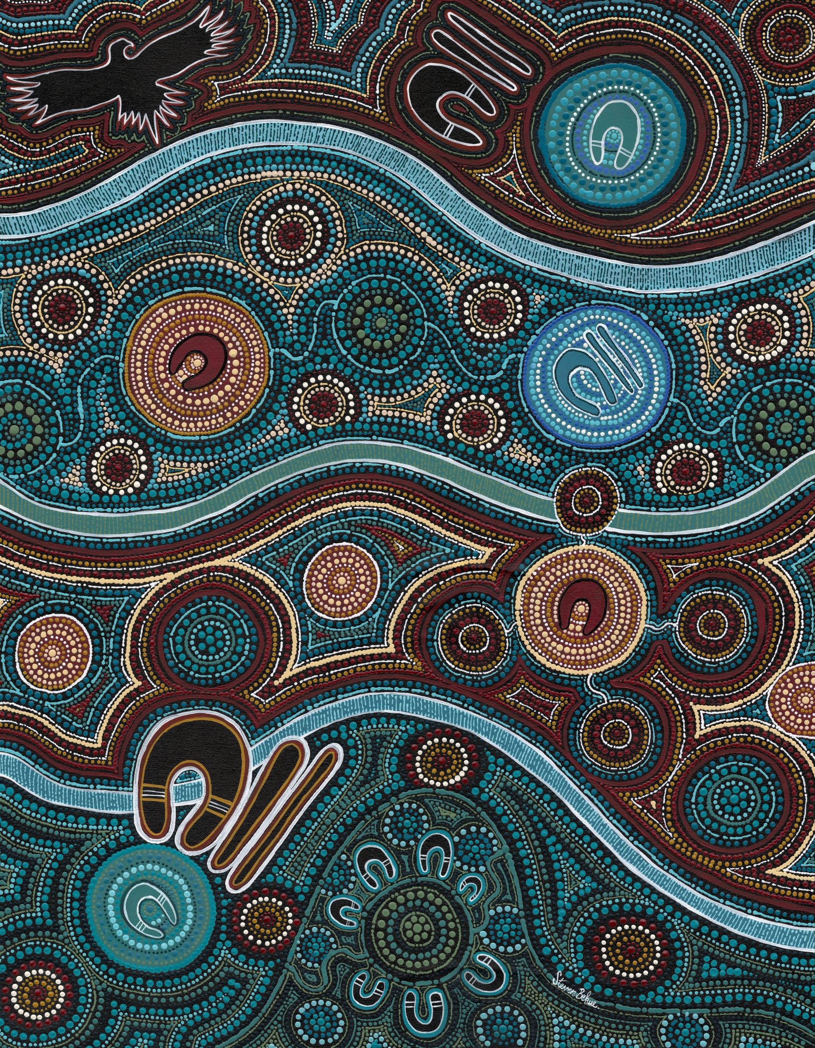 'FIRST YARN' BUNDJALUNG DREAMING