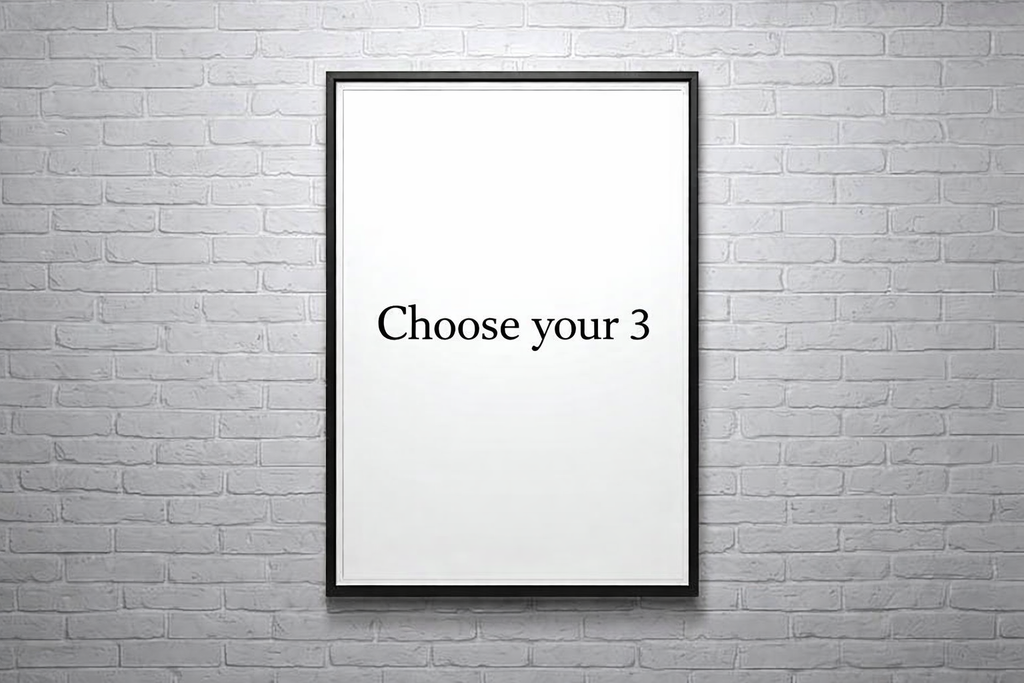 Pick your 3! Mini Costal Collection.